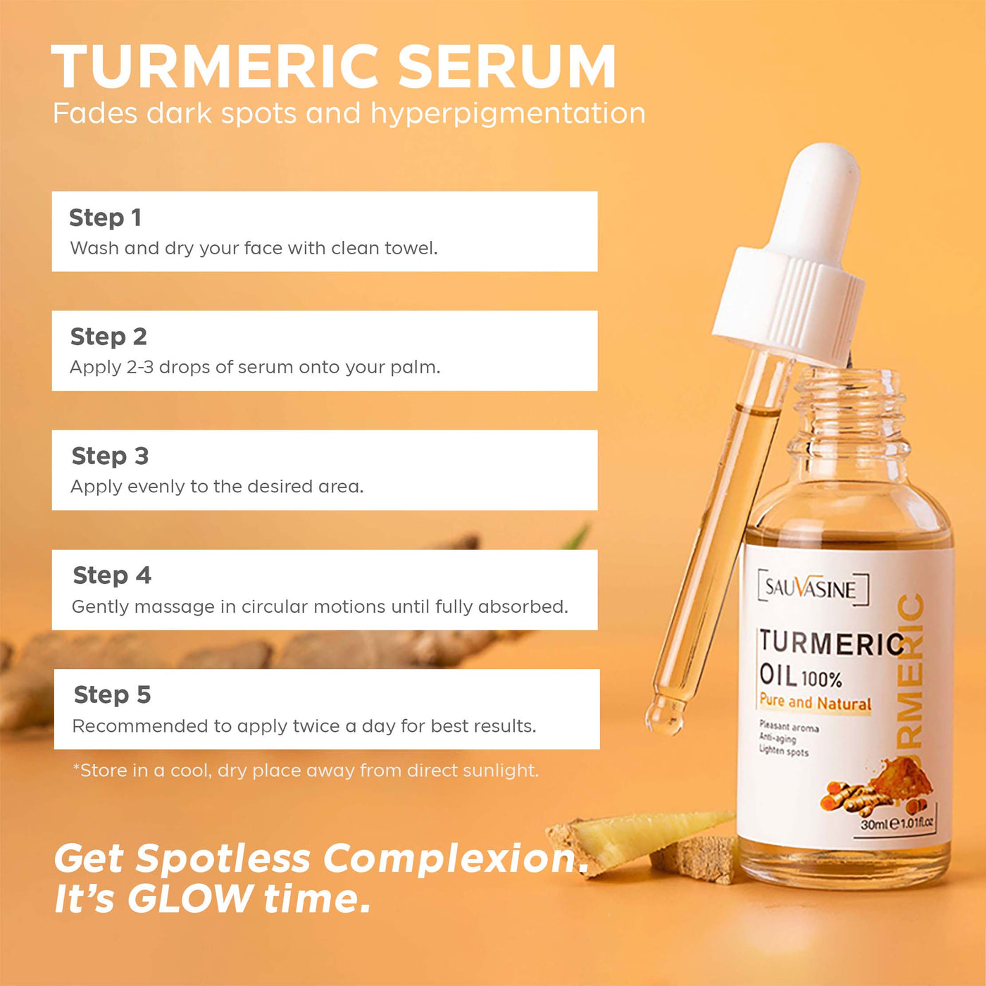 Turmeric Serum for Dark Spots